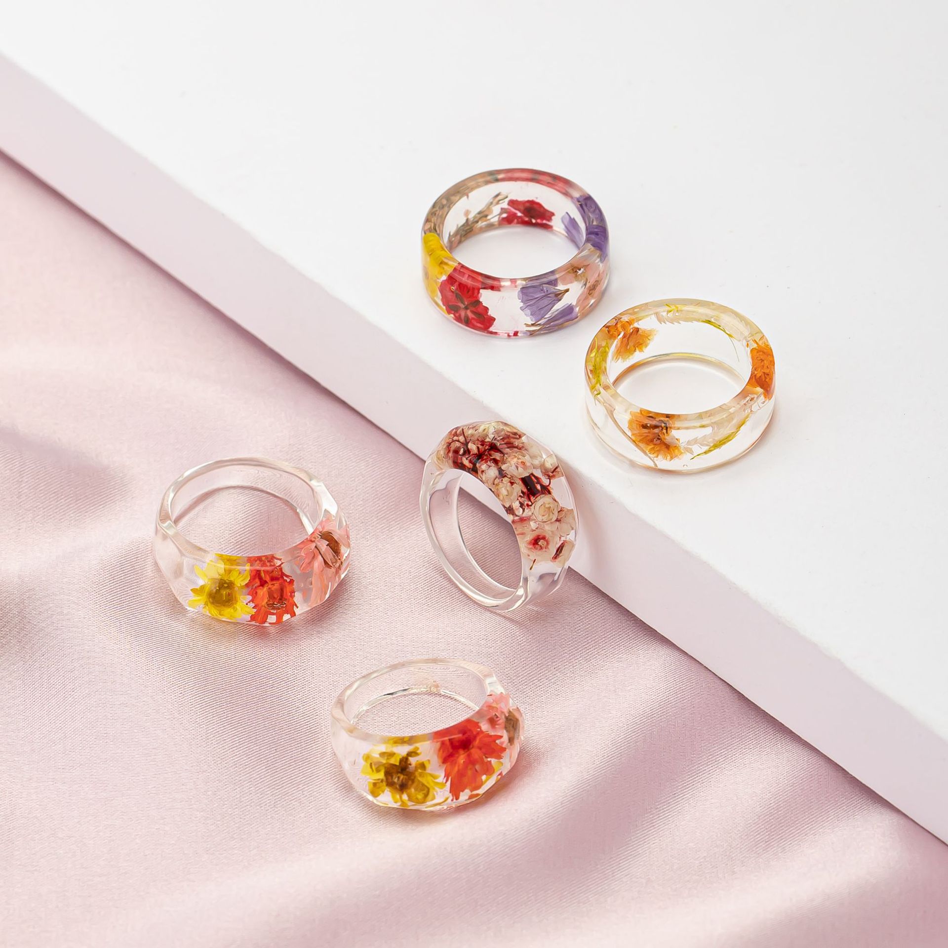 Exquisito Anillo Minimalista d - Dried Flower Bulk reseña y precio