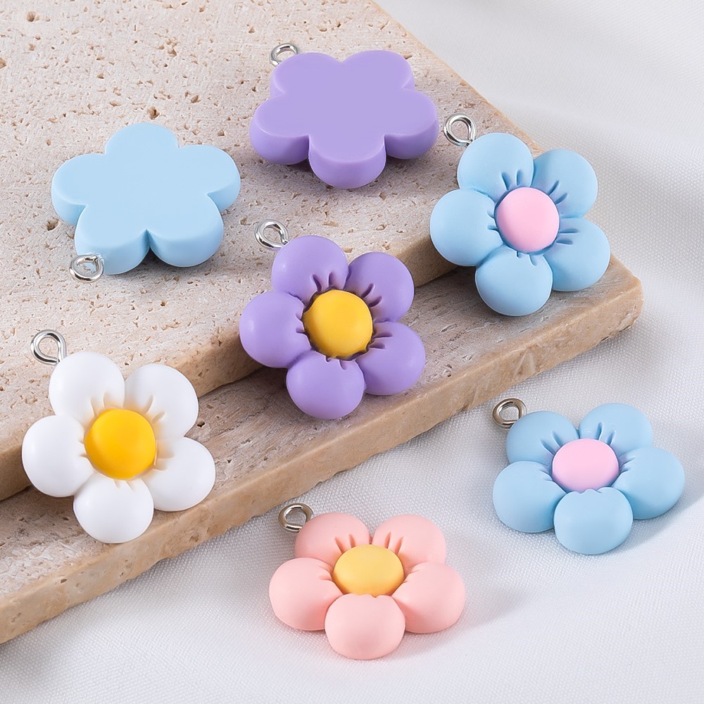 10 piezas de 21*25mm de resina - Flower Preservation Resin reseña y precio