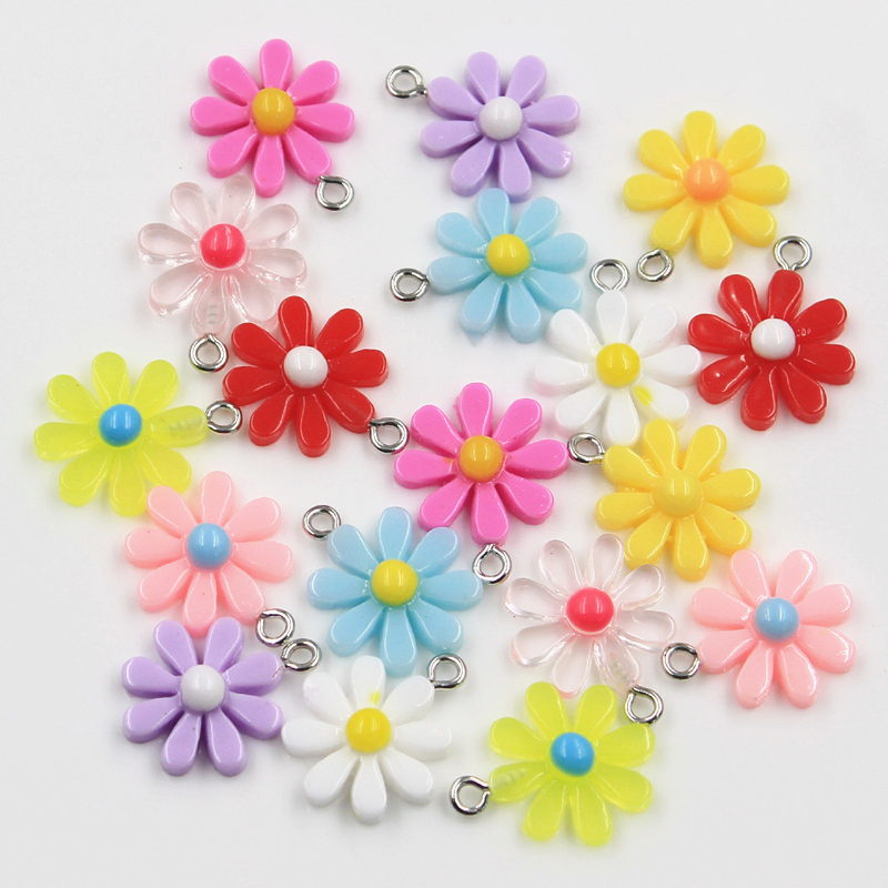 Dijes de 30 piezas de flores,  - Flower Preservation Resin reseña y precio