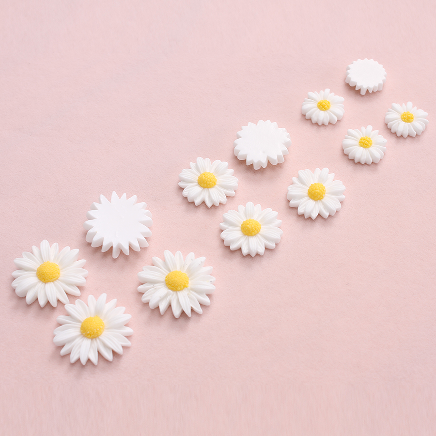 50 unids/lote de cuentas de ca - Flower Preservation Resin reseña y precio